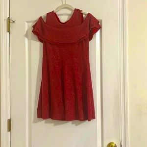 Red dress, size XL(juniors), brand Epic Threads.